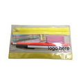 Clear PVC Zippered Pencil Bag/Pencil Case